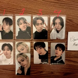 SKZHOP HIPTAPE Photocatds oficiais Bamgchan, Changbin, Leeknow, Hyunjin, Han, Felix, Seungmin, I.N Stray Kids Kpop