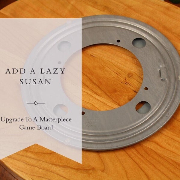 Add A Lazy Susan To Game Board - On Masterpiece Product Only, Paul Szewc