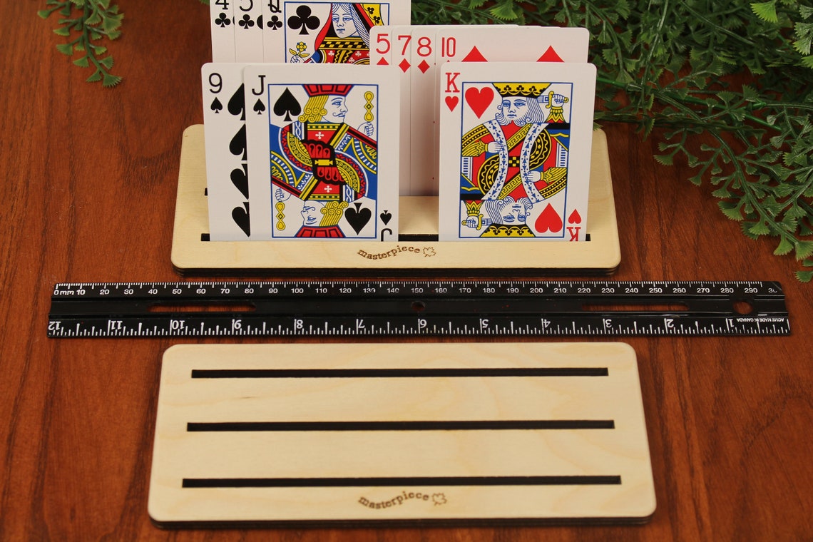 Playing Card Holder Card Game Organizer Senior Card holder Etsy