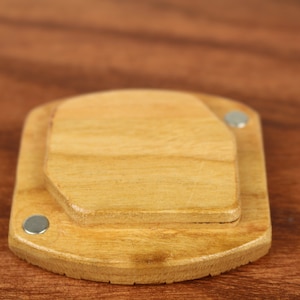 Mini caja de almacenamiento MB cubos patrón caja de madera | Etsy