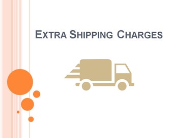 Extra Shipping Charges for Theresa