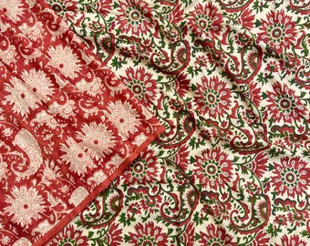100% Pure Silk Sari Indian Vintage Saree Crafting Quilting Sewing Printed Fabric