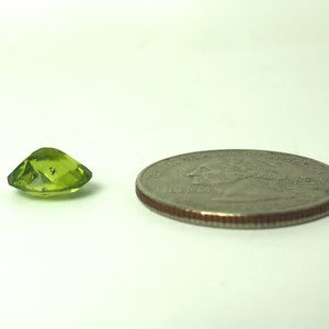 Peridot faceted ovals image 5