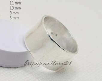 Anello Argento Sterling Fatto A Mano Originale Solido - Foto 8