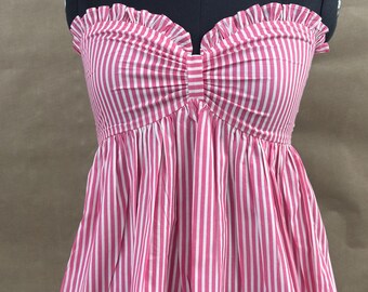 Pink Tube Top - Etsy