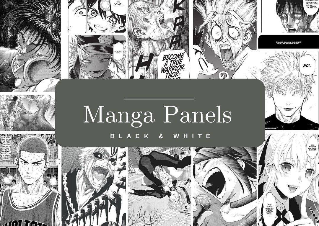 2 000 Black White Manga Panels Aesthetic Gore Action Sad Scenes 2 000 Black White Manga Panels Aesthetic Gore Action Sad Scenes