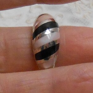 Sterling Silver Pierced Earrings with Black/Pink/Silver Matches Marcasite Brooch Listed Separately