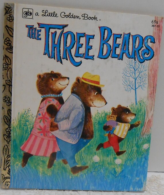 Goldilocks And The Three Bears Golden Book