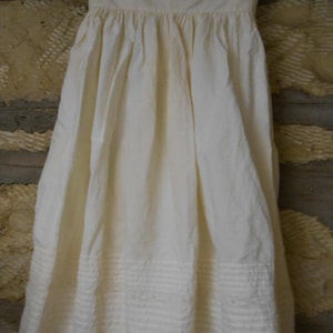 Victorian Extra Small. High-waist Cotton Slip Undergarment Youth