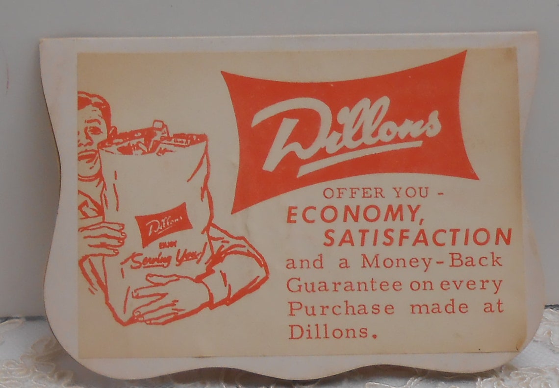 Vintage dillons Advertising Needles Book Etsy