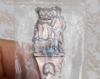 Dog & Policeman Novelty Spoon in Original Plastic Envelope