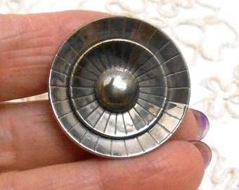 Gros bouton en métal 3 pièces - 1-1/4" (A-24)