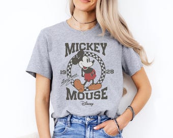 Disney Shirt Mickey Mouse Shirt Retro Mickey Mouse Shirt Disney Vacation Shirt Disneyland Mickey Shirt Magic Kingdom Comfort Colors® Shirt