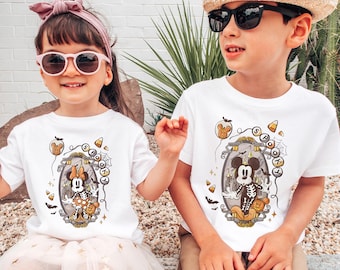 Matching Halloween Disney Shirt Spooky Mickey Skeleton Sweatshirt Spooky Halloween Shirt Halloween Disney Trip Shirts Halloween Sweatshirt