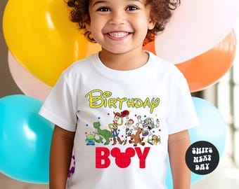 Toy Story Birthday Party Toddler Shirt Disney Pixar Toy Story Birthday Sweatshirt Disney Birthday Toddler Shirt Toddler Kids Birthday Shirt