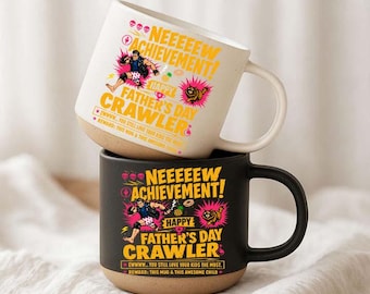 Dungeon crawler-koffiemok, vaderdagcadeau vaderdagprestatie, scifi-fan merchandise