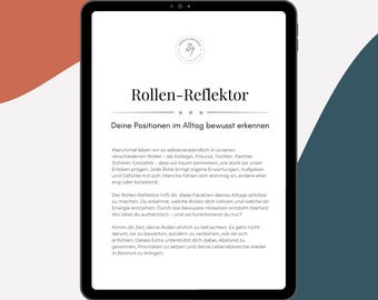Rollreflektor PDF-nedladdning | Självreflektion och mindfulness | Att förstå och medvetet forma vardagliga roller | Personlig utveckling