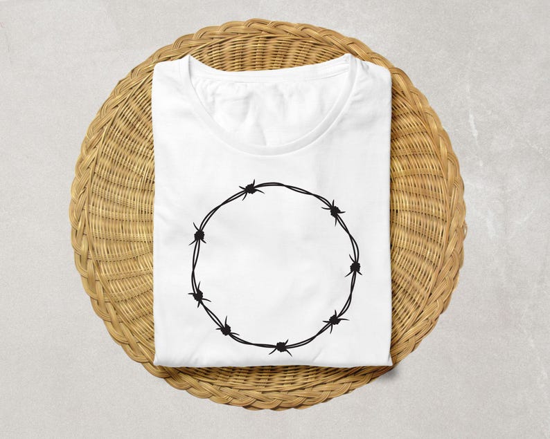 Barbed Wire SVG Bundle, Silhouette Cut Files (digital Download) - Etsy
