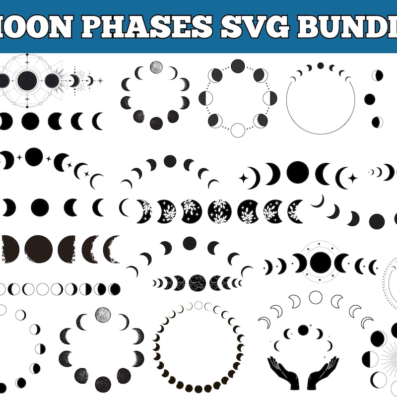 Moon Phase Phase Clock - Etsy