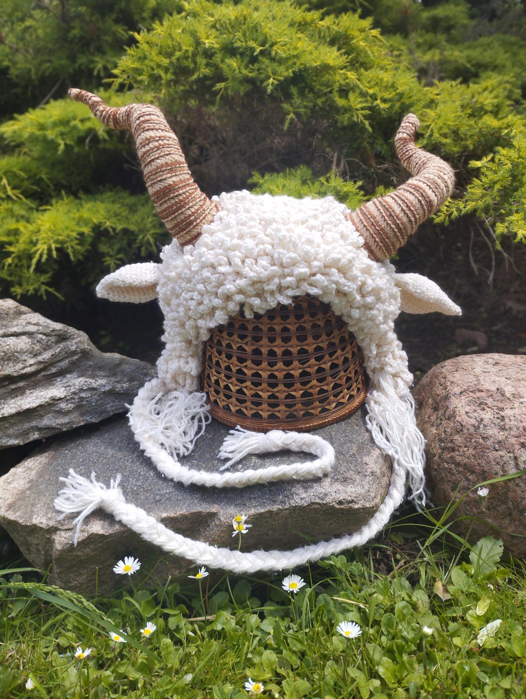 Crochet Krampus Hat Etsy