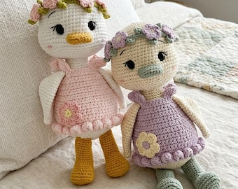 Duck Crochet Pattern PDF, Cute Duck Amigurumi Doll, Animal Plush Toy, Easy Beginner Crochet, DIY Gift, Instant Download