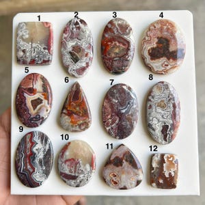 100% Crazy Lace Agate Top Grade Quality Loose Gemstone For Making Jewelry Crazy lace agate Crystal