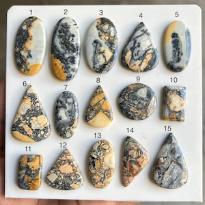 Maligano jasper Picture - maligano jasper cabochon - maligano jasper - jasper maligano loose gemstone - Maligano Picture Jasper