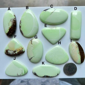 100% Natural Lemon Chrysoprase Top Grade Quality Lemon Chrysoprase Cabochon Loose Gemstone For Making Jewelry