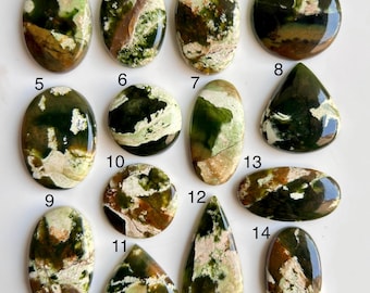 Natural Chrome Chalcedony Loose Gemstone Lite Green Chrome Chalcedony Best Quality Chrome Chalcedony  For Making Jewelry