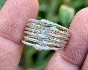 Stapelbandringen van sterlingzilver