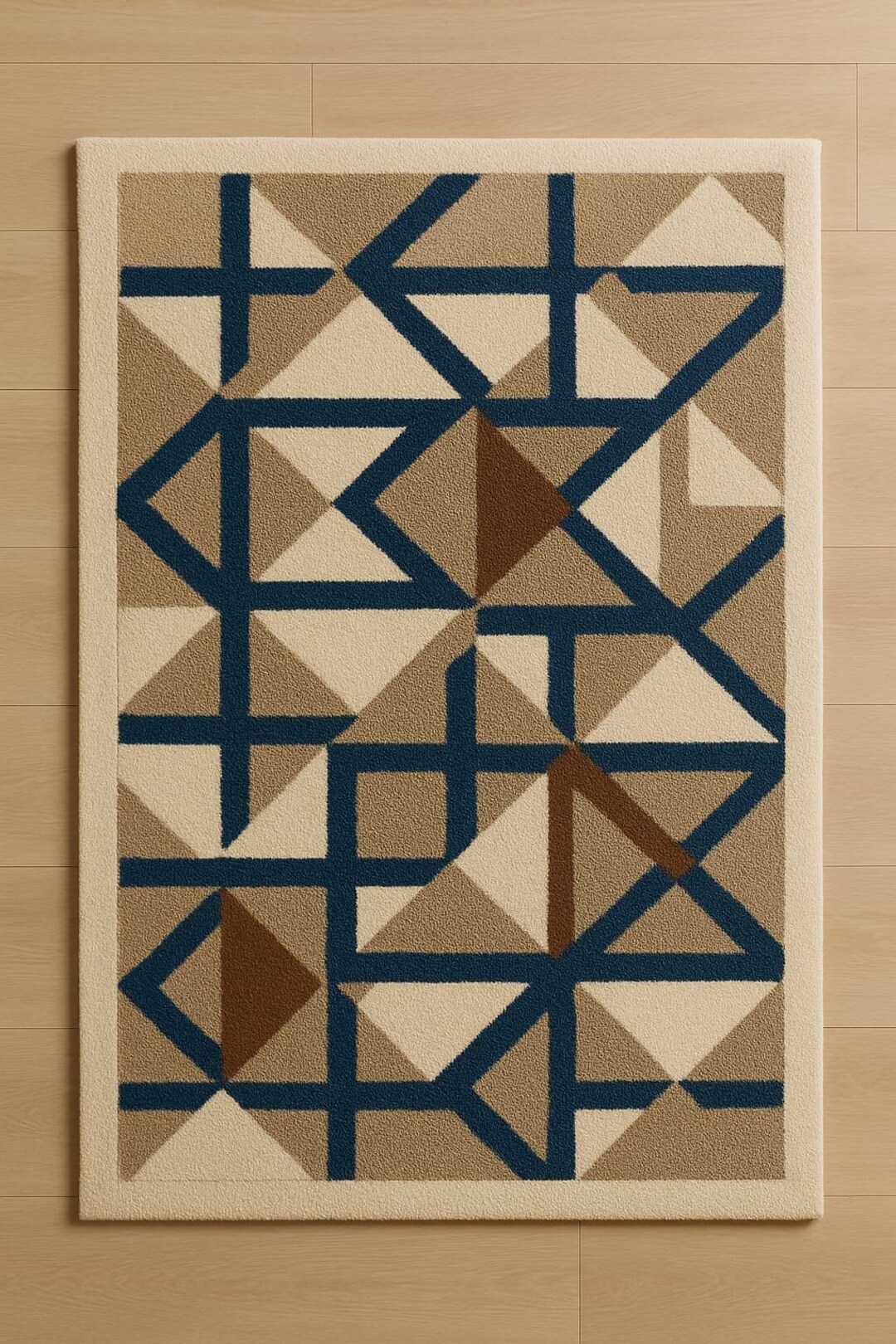 Modern Patterned Area Rug The Geometric Rectangular Modern Pattern Area Rug - Etsy