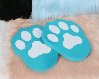 Paw Shaped Fursuit Shoe Soles Thick EVA Foam Base Wear Resistant Handmade Bottom Pads Height Increase Feet DIY Cosplay Supply Plush Craft