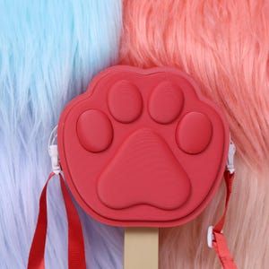 Zootropia Pawpsicle Pälsfläkt Tre hastigheter Bärbar handhållen fläktrem Söt ispopp tassdesign USB-laddningsbar 3D-tryckt pälsdräkt rekvisita bild 3