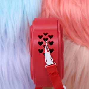 Zootropia Pawpsicle Pälsfläkt Tre hastigheter Bärbar handhållen fläktrem Söt ispopp tassdesign USB-laddningsbar 3D-tryckt pälsdräkt rekvisita bild 5