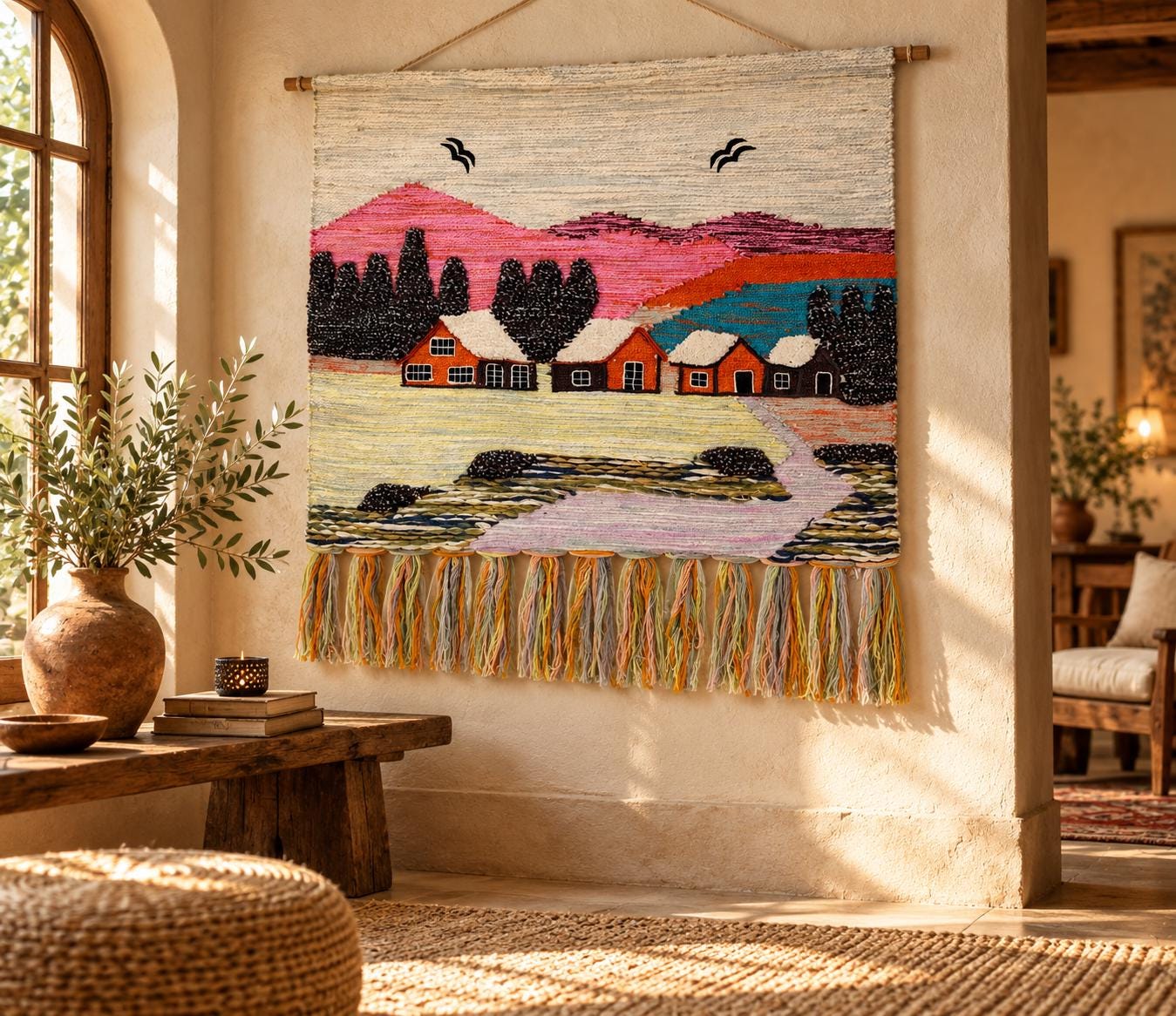Wool Wall Tapestry - Etsy