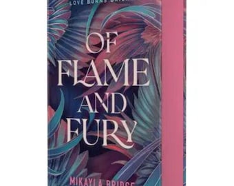Fantasy Romance Book Bundle | Dragon & Magic Reader Gift Box Featuring Of Flame and Fury by Mikayla Bridge - Hardcover