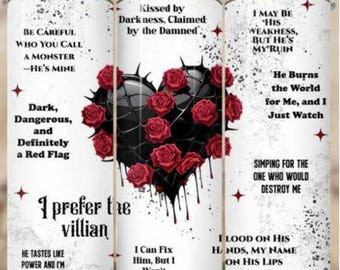 Tumbler - Prefer the Villain