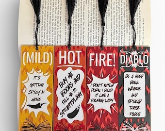 Hot Sauce Packet 3D Printed Bookmark