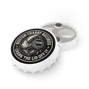 Boston Crabby Records Bottle Opener