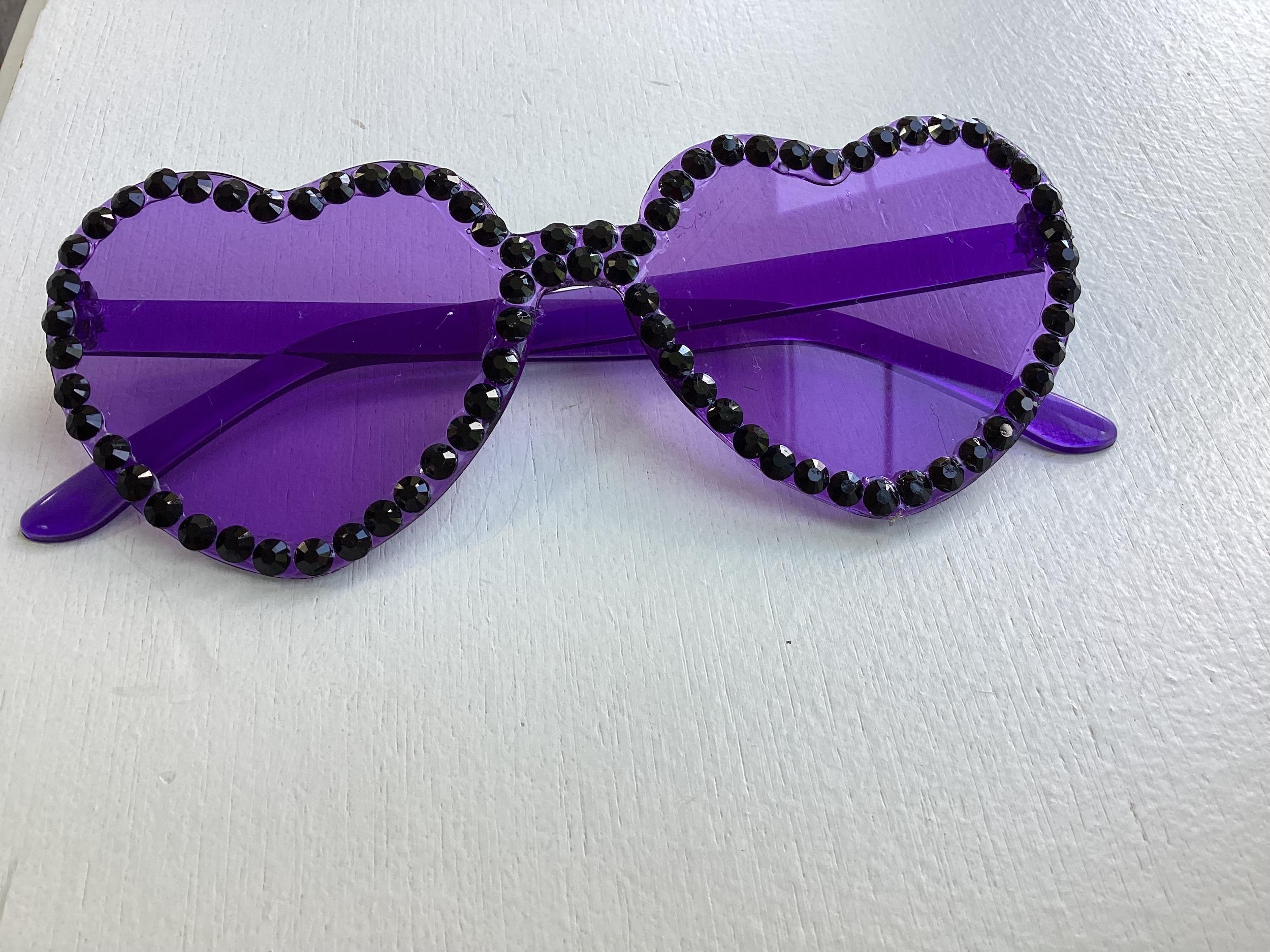 Bedazzled Sunglasses - Etsy