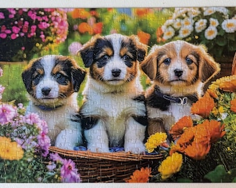 A Basket Of Puppy Love