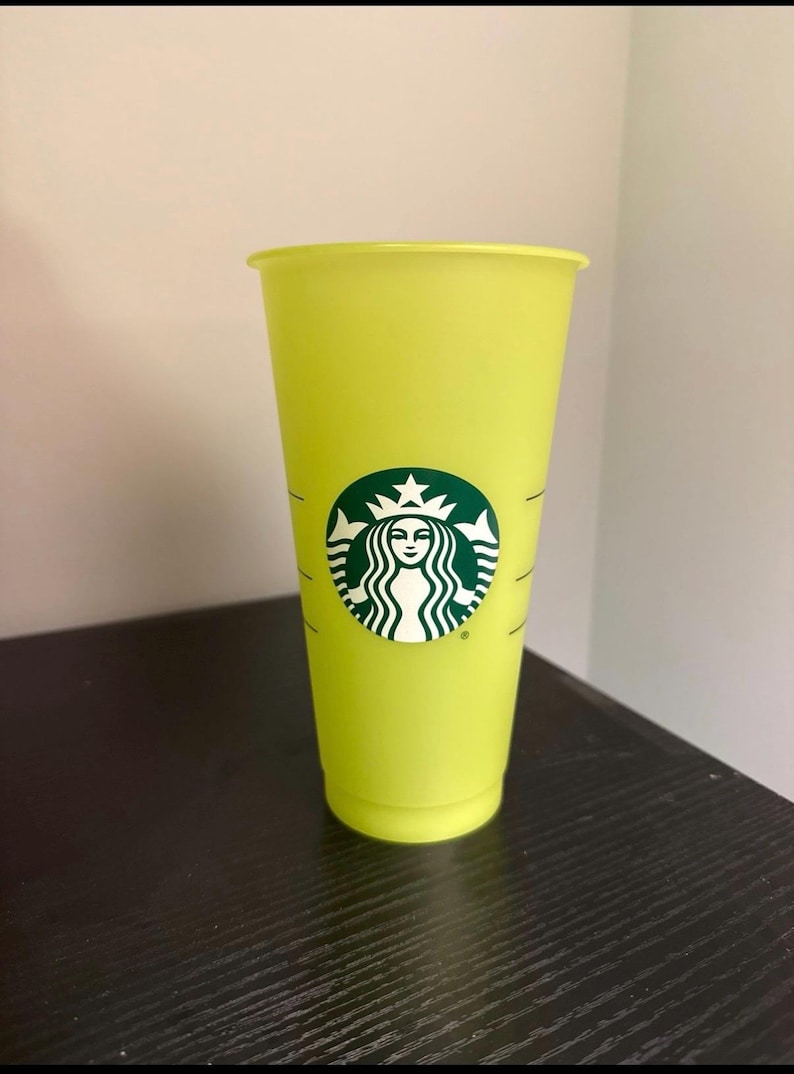 Lime Green Starbucks Cupsnull