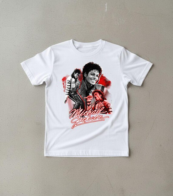 Youth Michael Jackson (small - XL) MJ T-shirt - Etsy