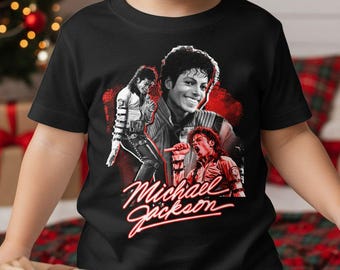 Youth Michael Jackson (small - XL) MJ T-shirt - Etsy