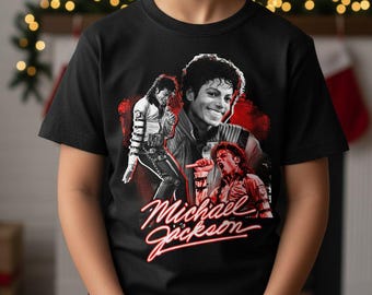 Youth Michael Jackson (small - XL) MJ T-shirt - Etsy