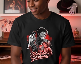 Camiseta de Michael Jackson / Camiseta vintage de ícono del pop
