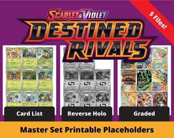 5-in-1 Destined Rivals Master Set Placeholders | Pokemon Destined Rivals Binder Placeholders - Etsy 5-in-1 Destined Rivals Master Set Placeholders | Pokemon Destined Rivals Binder Placeholders - Etsy
