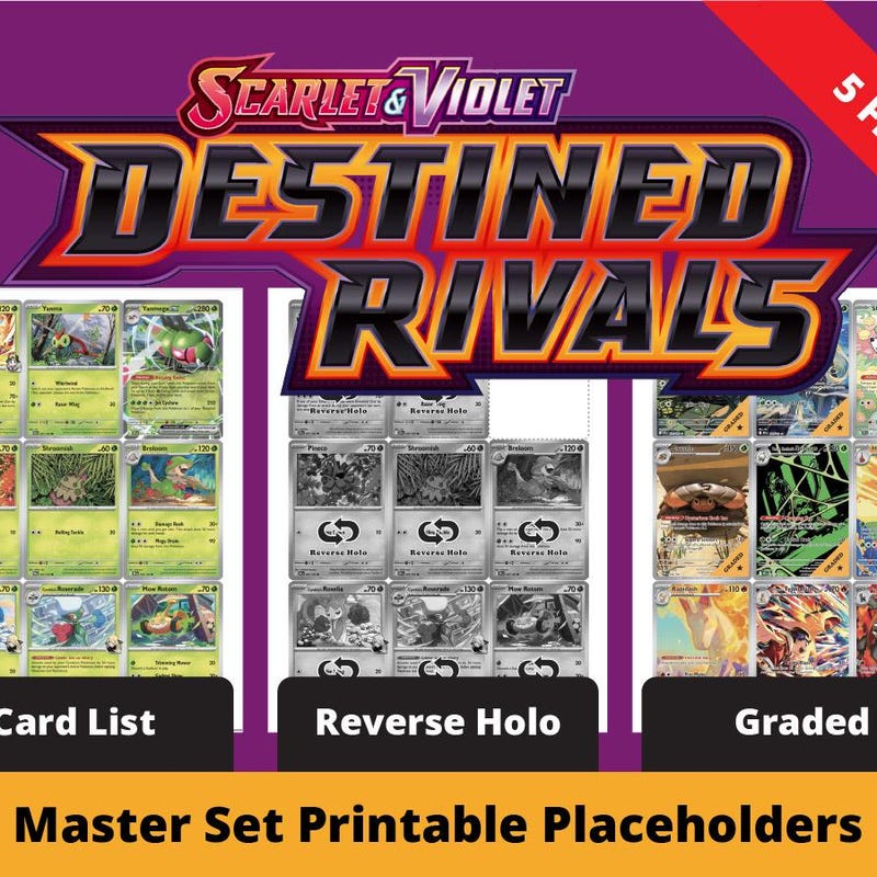 Destined Rivals Binder - Etsy