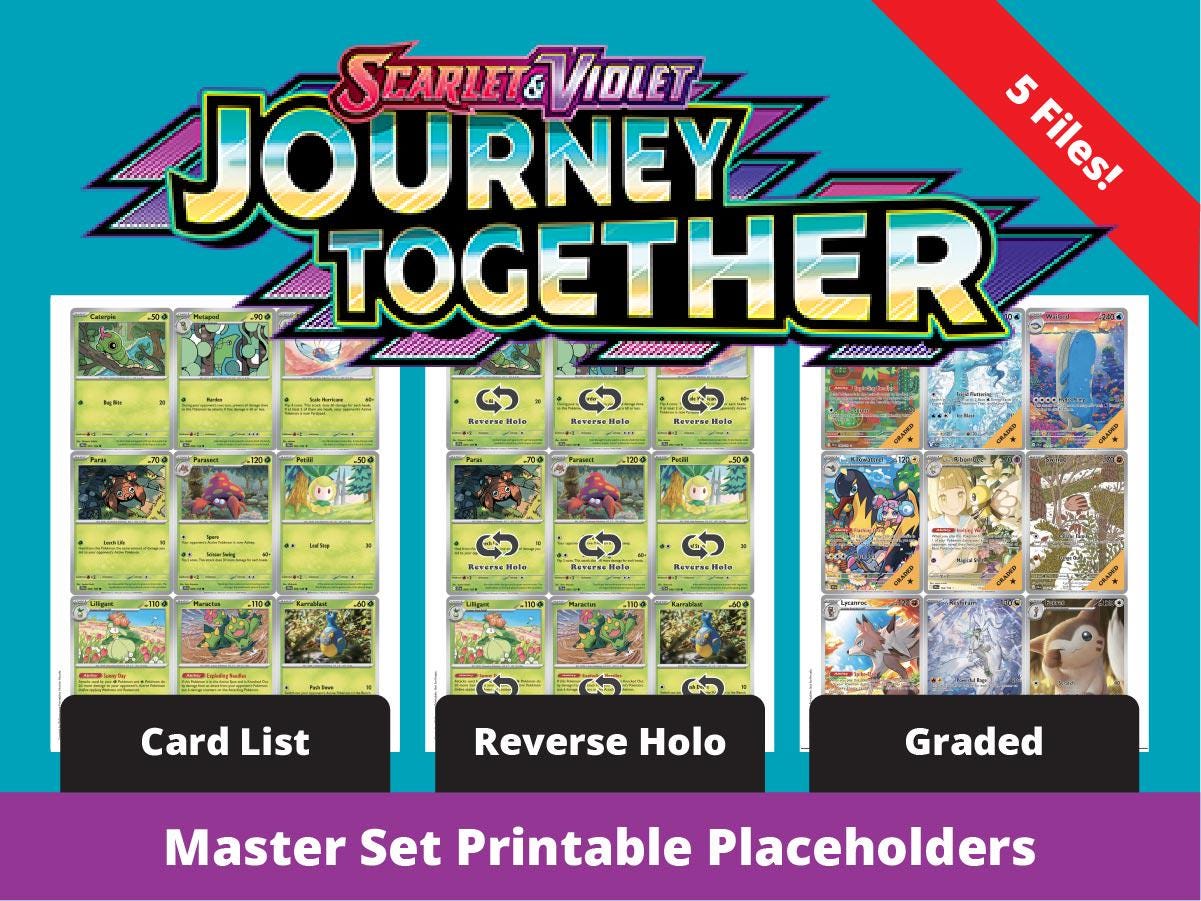 pokemon scarlet violet journey together card list Pokemon Scarlet & Violet: Journey Together Blister Pack main image 1