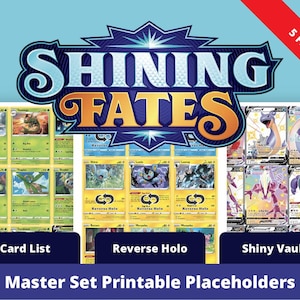 pokemon shining fates card list Complete Master Set 2021 (263 Cards Total) Max Drill (170+) This attack does 50 more damage for each extra Darkness Energy attached to this Pokmon (in addition to this attacks cost) Shining Fates' Full English Set